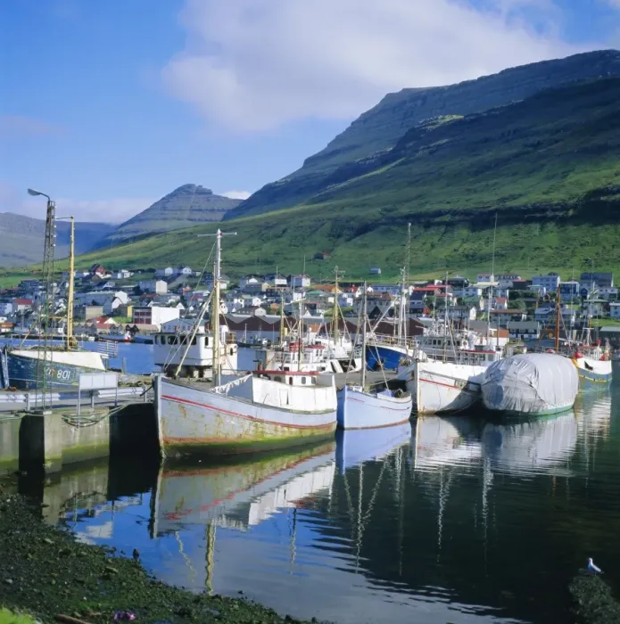 Framed Print : Fishing boats, Klaksvik, Faroe Islands, a self-governing dependancy of Denmark, Europe Framed Print : Fishing boats, Klaksvik, Faroe Islands, a self-governing dependancy of Denmark, Europe