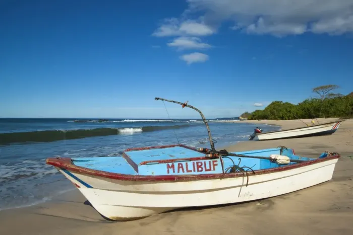Framed Print : Fishing boats on Playa Pelada, Nosara, Nicoya Peninsula, Guanacaste Province Framed Print : Fishing boats on Playa Pelada, Nosara, Nicoya Peninsula, Guanacaste Province
