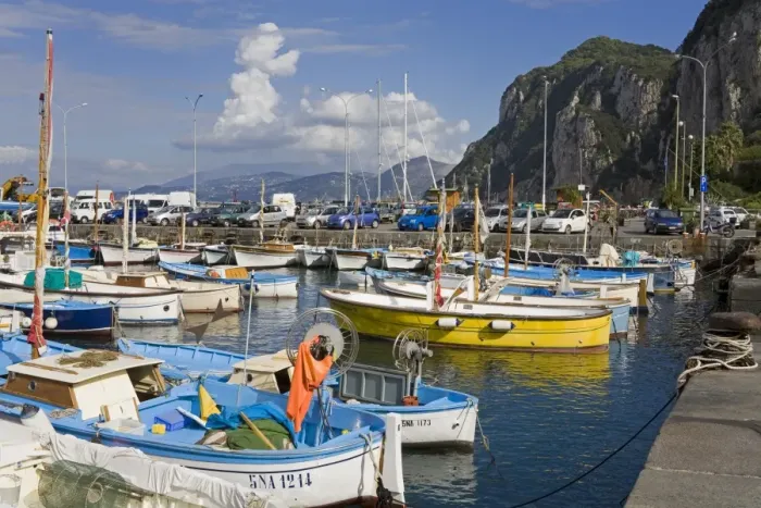 Framed Print : Fishing boats in the Port of Marina Grande, Capri Island, Bay of Naples, Campania, Italy, Europe Framed Print : Fishing boats in the Port of Marina Grande, Capri Island, Bay of Naples, Campania, Italy, Europe