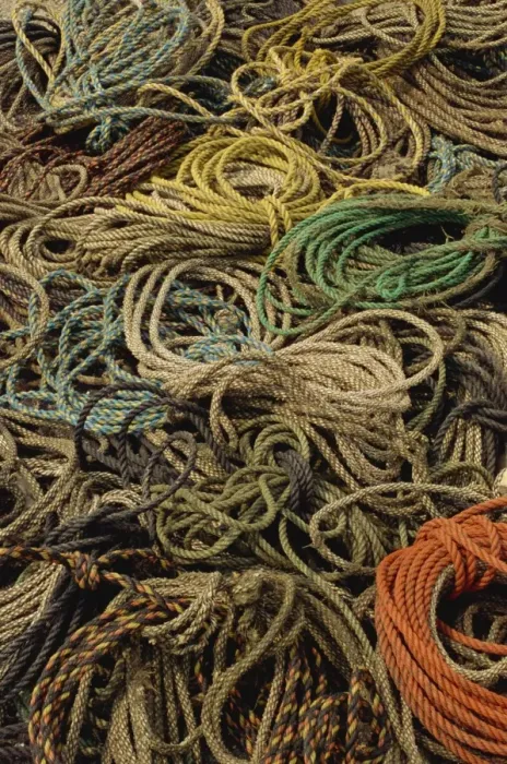 Framed Print : Fishing ropes, Vinalhaven, Maine, United States of America, North America Framed Print : Fishing ropes, Vinalhaven, Maine, United States of America, North America