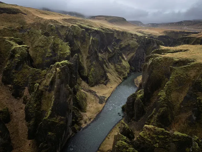 Framed Print : Fjadrargljufur Canyon, south Iceland Framed Print : Fjadrargljufur Canyon, south Iceland