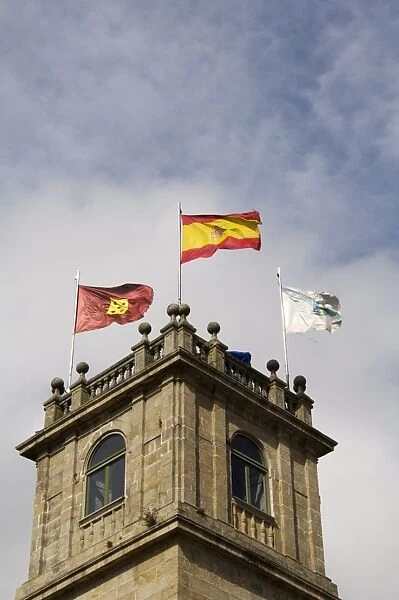 Flags on the College of San Xerome