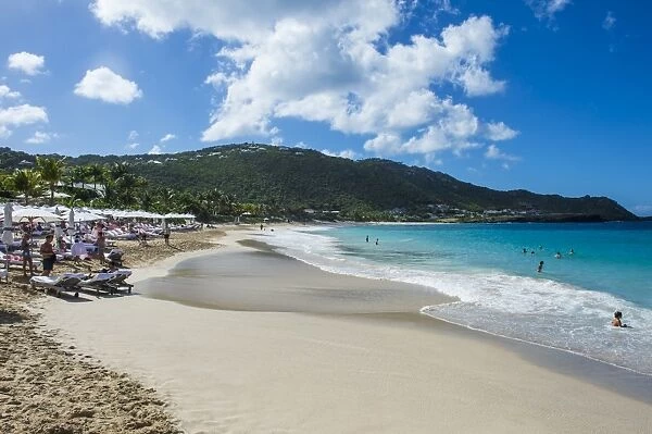 Flamand Beach, St. Barth (Saint Barthelemy), Lesser Antilles, West Indies, Caribbean