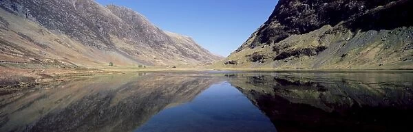 Flat calm on Loch Achtriochtan