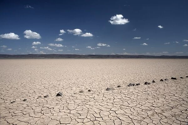 The flat expanse of the Grand Barra Depression, Djibouti, Africa