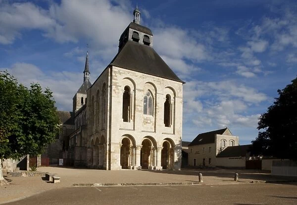 Fleury Benedictine Abbey, Saint-Benoit-sur-Loire, Loiret, France, Europe