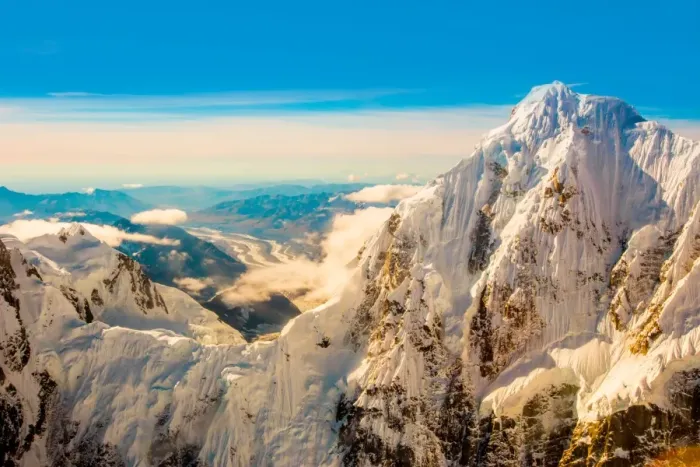Framed Print : Flightseeing through peaks of Mt. Denali and the Alaskan mountain range, Alaska Framed Print : Flightseeing through peaks of Mt. Denali and the Alaskan mountain range, Alaska