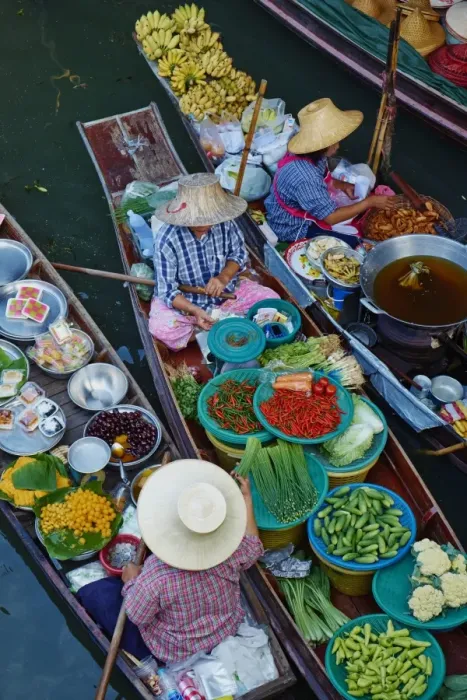 Framed Print : Floating market, Damnoen Saduak, Ratchaburi Province, Thailand, Southeast Asia, Asia Framed Print : Floating market, Damnoen Saduak, Ratchaburi Province, Thailand, Southeast Asia, Asia