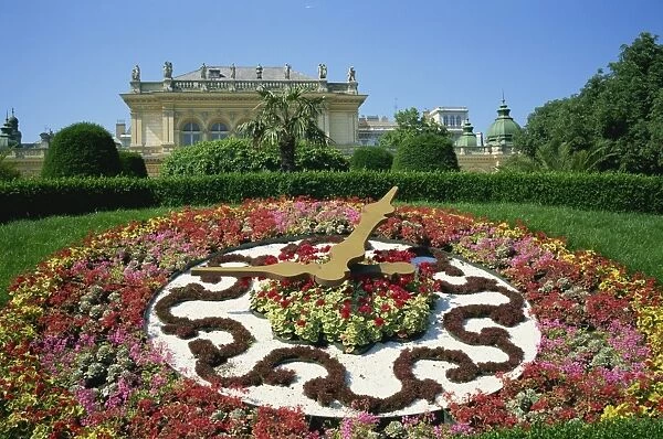 Floral clock, Vienna, Austria, Europe