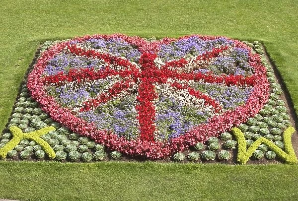 Floral decorations, Bath, Somerset, England, United Kingdom, Europe