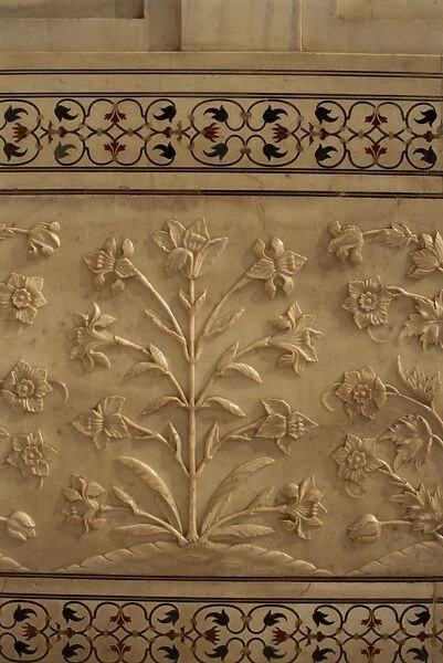 Detail of floral frieze