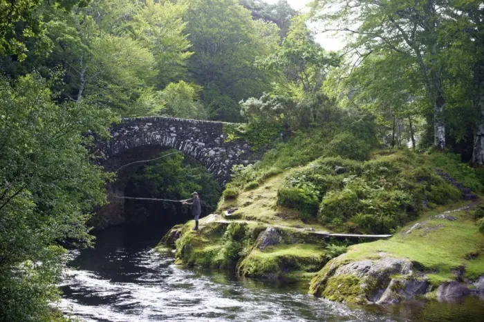 Framed Print : Fly fishing on the River Shiel, near Acharacle, Invernesshire, Scotland, United Kingdom, Europe Framed Print : Fly fishing on the River Shiel, near Acharacle, Invernesshire, Scotland, United Kingdom, Europe