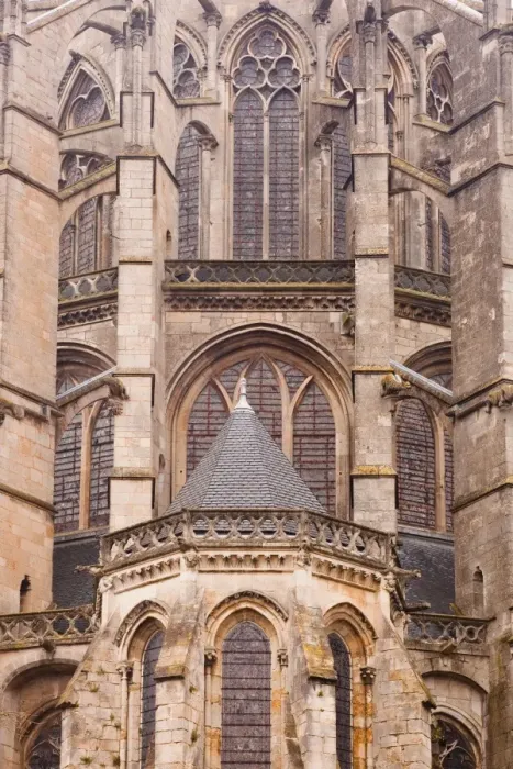 Framed Print : Flying buttresses on St. -Julien du Mans Cathedral, Le Mans, Sarthe, Pays de la Loire, France, Europe Framed Print : Flying buttresses on St. -Julien du Mans Cathedral, Le Mans, Sarthe, Pays de la Loire, France, Europe