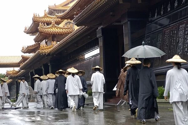 Fokuangshan monastery, Kaohsiung area, Taiwan, Republic of China, Asia