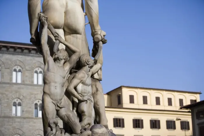 Framed Print : Detail of the Fontana di Nettuno (Fountain of Neptune) Framed Print : Detail of the Fontana di Nettuno (Fountain of Neptune)