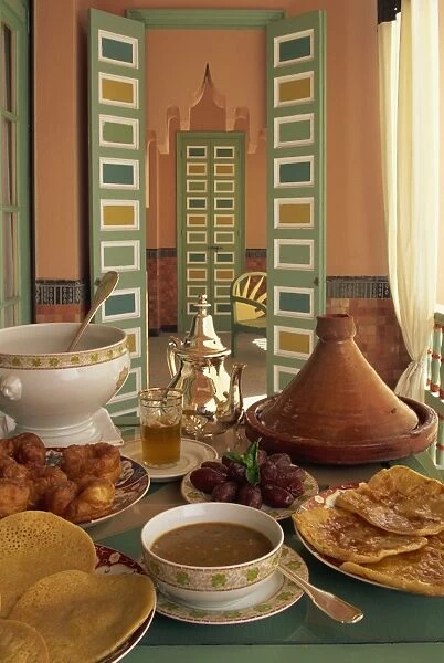Food, La Mamounia Hotel, Marrakesh, Morocco, North Africa, Africa