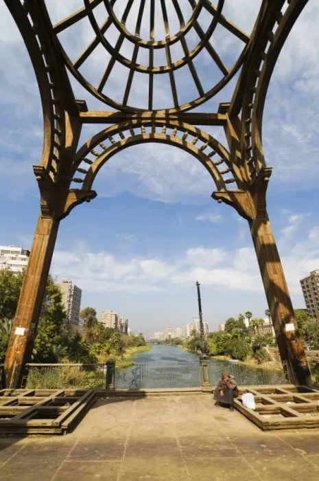 Framed Print : Footbridge, Rhoda Island, Cairo, Egypt, North Africa, Africa Framed Print : Footbridge, Rhoda Island, Cairo, Egypt, North Africa, Africa