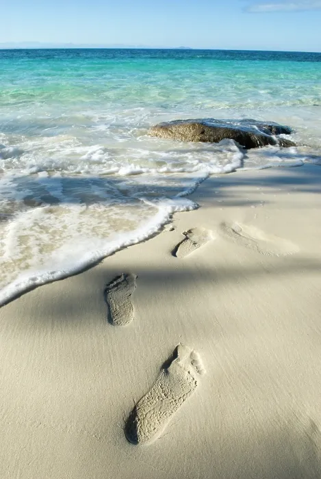 Framed Print : Footprints on the beach, Tsarabanjina island, Mitsio archipelago, Republic of Madagascar, Indian Ocean Framed Print : Footprints on the beach, Tsarabanjina island, Mitsio archipelago, Republic of Madagascar, Indian Ocean