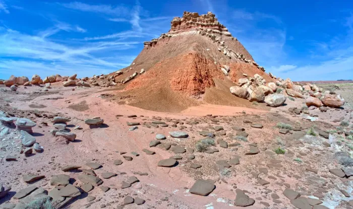 Framed Print : Formation west of Pintado Point called Pintados Castle, in Petrified Forest National Park, Arizona, United States of America, North America Framed Print : Formation west of Pintado Point called Pintados Castle, in Petrified Forest National Park, Arizona, United States of America, North America