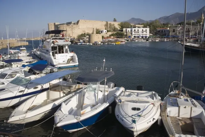 Framed Print : Fort, boats and harbour, Kyrenia, North Cyprus, Mediterranean, Europe Framed Print : Fort, boats and harbour, Kyrenia, North Cyprus, Mediterranean, Europe