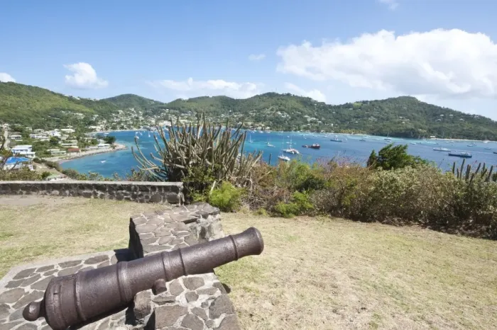 Framed Print : Fort Hamilton, Port Elizabeth, Bequia, St. Vincent and The Grenadines, Windward Islands Framed Print : Fort Hamilton, Port Elizabeth, Bequia, St. Vincent and The Grenadines, Windward Islands