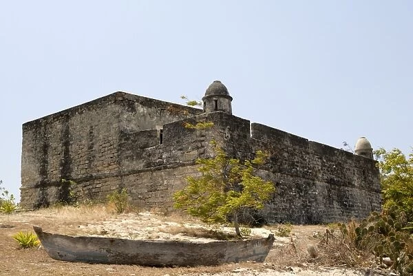 Fort, old town, Ibo Island, Mozambique, Africa