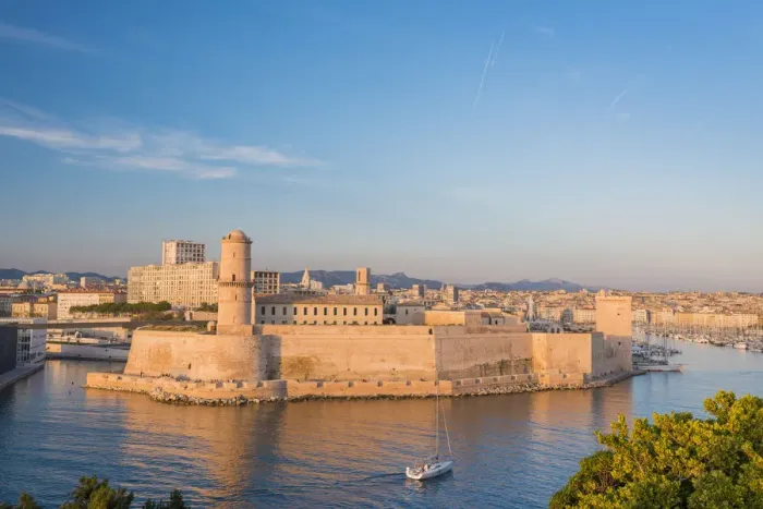 Framed Print : Fort Saint Jean, Marseille, Bouches du Rhone, Provence, Provence-Alpes-Cote d Azur Framed Print : Fort Saint Jean, Marseille, Bouches du Rhone, Provence, Provence-Alpes-Cote d Azur