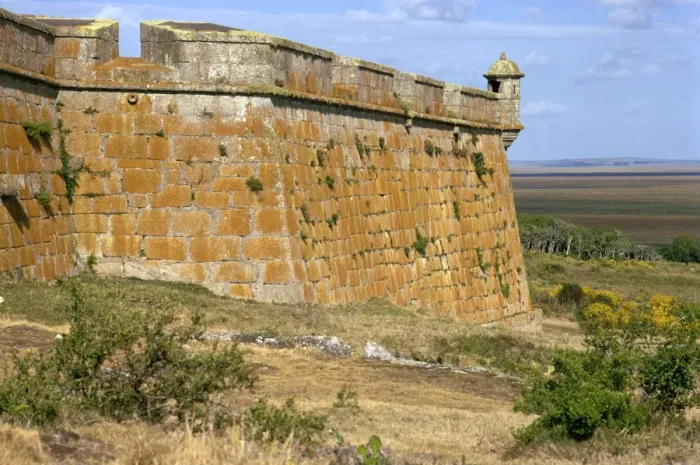 Framed Print : Fort San Miguel, by Laguna Merin, on Brazilian border, Uruguay, South America Framed Print : Fort San Miguel, by Laguna Merin, on Brazilian border, Uruguay, South America