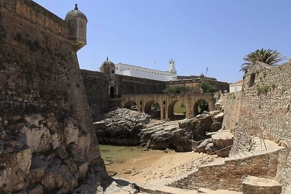 The Fortaleza de Peniche (Fortress of Peniche), used as a prison during the Estado Novo
