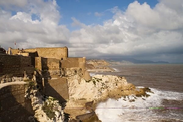 Fortifications, Melilla La Vieja, Melilla, Spain, Spanish North Africa, Africa