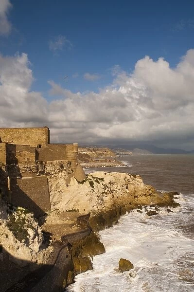 Fortifications, Melilla La Vieja, Melilla, Spain, Spanish North Africa, Africa