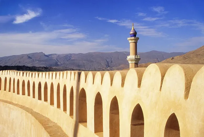 Framed Print : Fortress and mosque of Nizwa, Sultanate of Oman, Arabian Peninsula Framed Print : Fortress and mosque of Nizwa, Sultanate of Oman, Arabian Peninsula