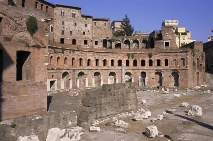 Framed Print : Forum and markets of Trajan Framed Print : Forum and markets of Trajan