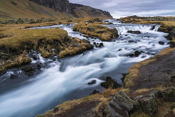 Fossalar River, Iceland, Polar Regions