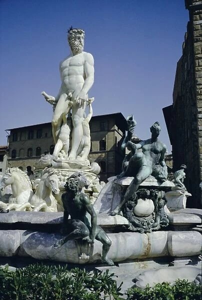 Fountain of Neptune dating from 1576
