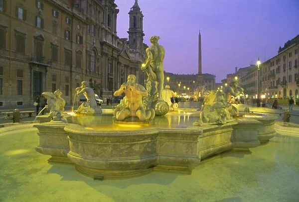 Fountain, Piazza Navona