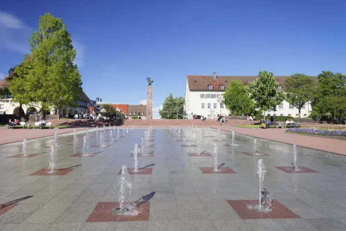 Framed Print : Fountains, marketplace, Freudenstadt, Black Forest, Baden Wurttemberg, Germany, Europe Framed Print : Fountains, marketplace, Freudenstadt, Black Forest, Baden Wurttemberg, Germany, Europe