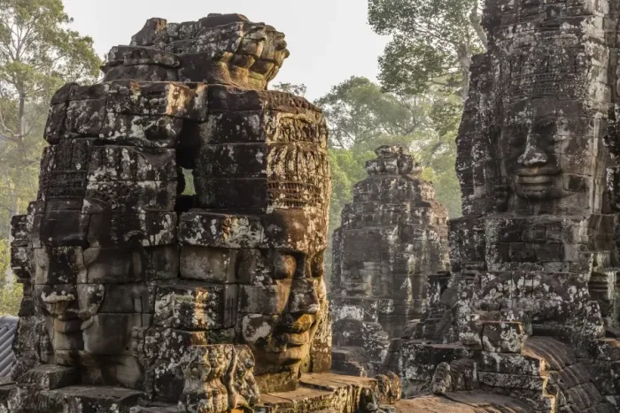 Framed Print : Four-faced towers in Prasat Bayon, Angkor Thom, Angkor, UNESCO World Heritage Site, Siem Reap, Cambodia, Indochina, Southeast Asia, Asia Framed Print : Four-faced towers in Prasat Bayon, Angkor Thom, Angkor, UNESCO World Heritage Site, Siem Reap, Cambodia, Indochina, Southeast Asia, Asia