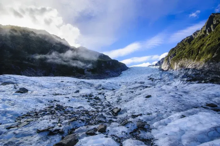 Framed Print : Fox Glacier, Westland Tai Poutini National Park, South Island, New Zealand, Pacific Framed Print : Fox Glacier, Westland Tai Poutini National Park, South Island, New Zealand, Pacific