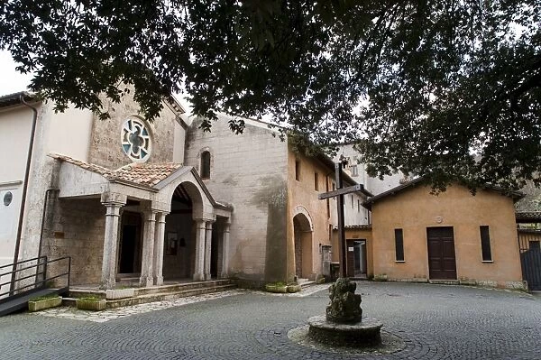 Franciscan Sanctuary of Fonte Colombo, Rieti, Lazio (Latium), Italy, Europe
