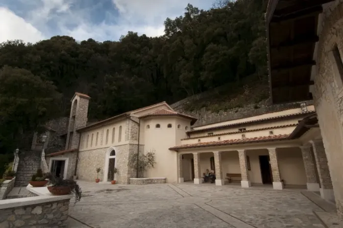 Framed Print : Franciscan sanctuary of Greccio, Greccio, Rieti, Lazio (Latium), Italy, Europe Framed Print : Franciscan sanctuary of Greccio, Greccio, Rieti, Lazio (Latium), Italy, Europe
