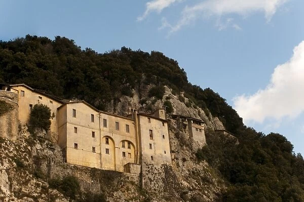 Franciscan sanctuary of Greccio, Greccio, Rieti, Lazio (Latium), Italy, Europe