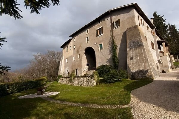 Franciscan sanctuary of La Foresta, Rieti, Lazio (Latium), Italy, Europe