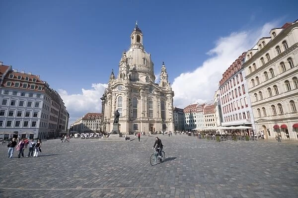 Frauenkirche (Church of Our Lady), Dresden, Saxony, Germany, Europe