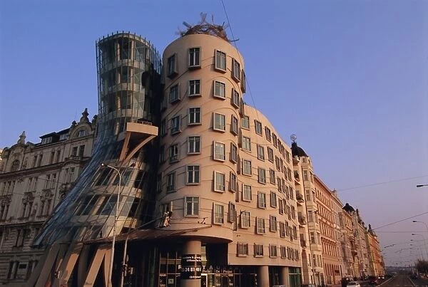 Fred and Ginger Building, Prague, Czech Republic, Europe