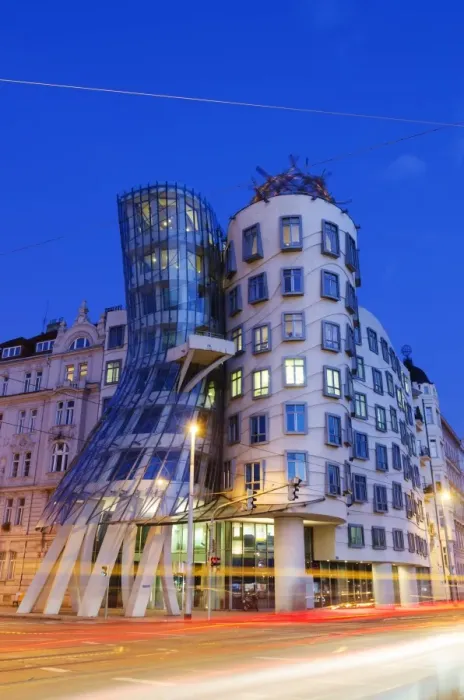 Framed Print : Fred and Ginger Dance School, Dancing House, designed by Frank O Geary, Prague, Czech Republic, Europe Framed Print : Fred and Ginger Dance School, Dancing House, designed by Frank O Geary, Prague, Czech Republic, Europe