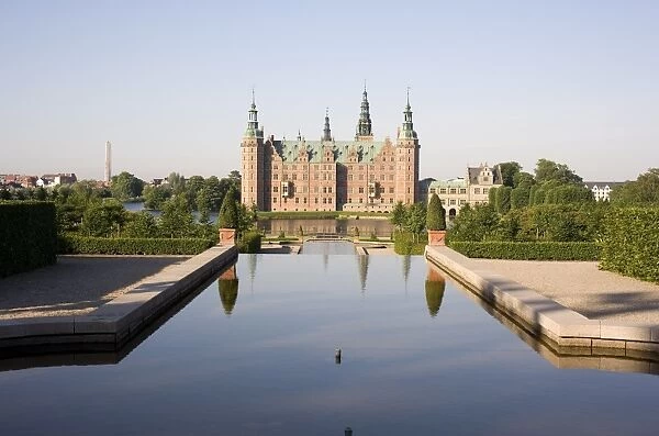 Frederiksborg castle, Hillerod, North Zealand, Denmark, Scandinavia, Europe