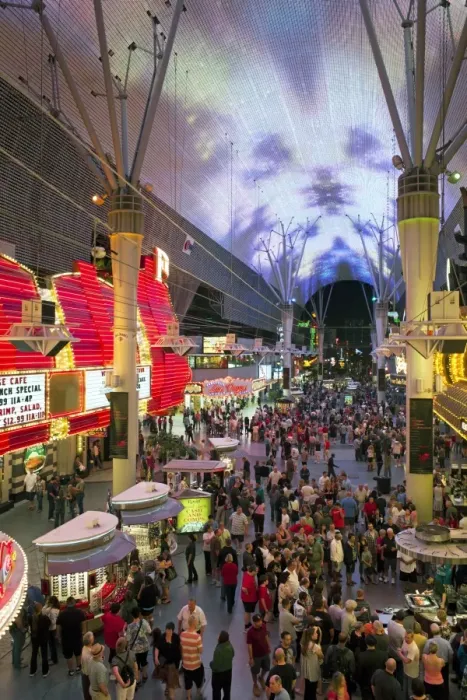 Framed Print : The Freemont Street Experience in Downtown Las Vegas, Las Vegas, Nevada, United States of America, North America Framed Print : The Freemont Street Experience in Downtown Las Vegas, Las Vegas, Nevada, United States of America, North America