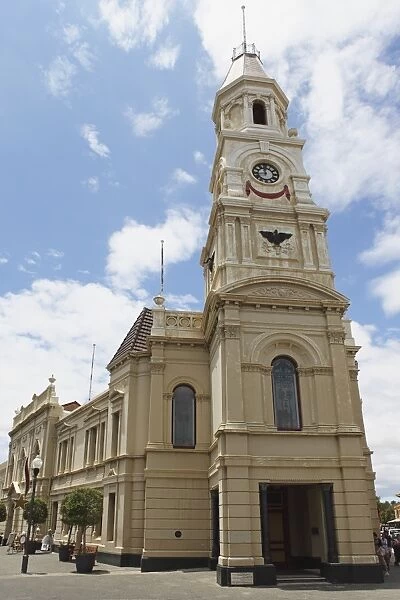 Fremantle Town Hall, a Victorian style building, built 1887, in Fremantle, Western Australia, Australia, Pacific