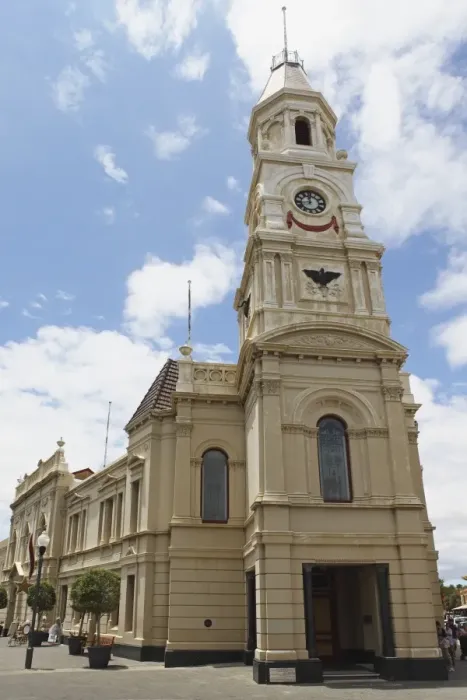 Framed Print : Fremantle Town Hall, a Victorian style building, built 1887, in Fremantle, Western Australia, Australia, Pacific Framed Print : Fremantle Town Hall, a Victorian style building, built 1887, in Fremantle, Western Australia, Australia, Pacific